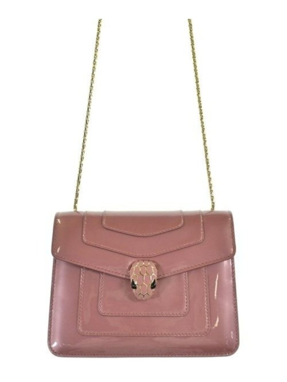 Bvlgari Serpenti Forever Shoulder Bag Pink